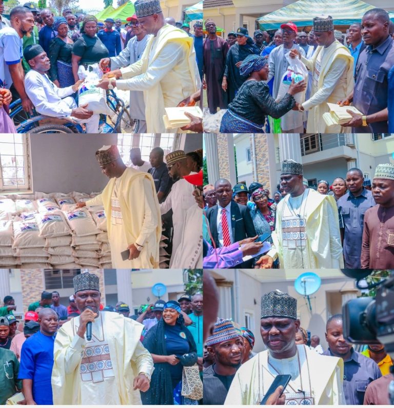 Sallah: Nasarawa Speaker Doles Out N30m in Rice, Cash to Constituents, Announces N30m Scholarship Scheme