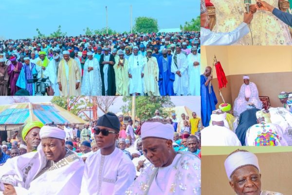 Eid-el-Fitr: Ohimegye Opanda, Administrator, Cleric, Others Preach Peace, Unity as Muslims in Umaisha Celebrate Sallah Amidst Royal Homage