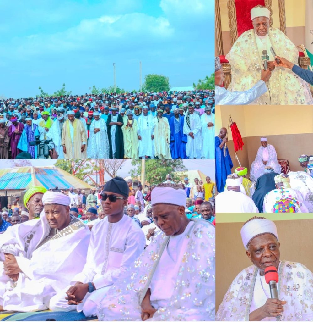 Eid-el-Fitr: Ohimegye Opanda, Administrator, Cleric, Others Preach Peace, Unity as Muslims in Umaisha Celebrate Sallah Amidst Royal Homage