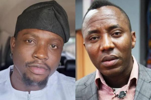 Social Media Influencer, Martins Vincent Otse widely known as VeryDarkMan and Politician and Human Rights Activist, Omoyele Sowore