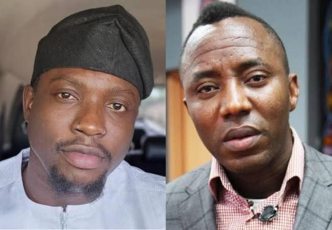 Social Media Influencer, Martins Vincent Otse widely known as VeryDarkMan and Politician and Human Rights Activist, Omoyele Sowore