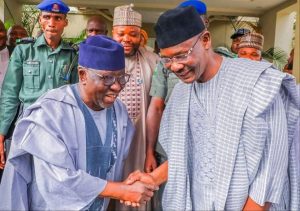 Senator Umaru Tanko Al-Makura and Governor Abdullahi Sule