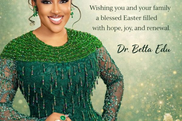 Dr. Betta Edu, former Minister of Humanitarian Affairs and Poverty Alleviation