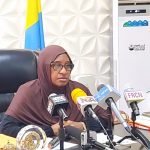 The Vice Chancellor, Prof Sa'adatu Hassan Liman during the Press Conference