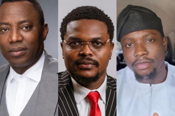 Sowore, B-Lord and VeryDarkMan