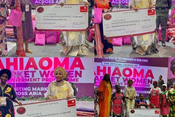 Abia First Lady Launches Ahiaoma Empowerment Programme, Disburses ₦100,000 Grants to Women