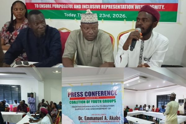 Nasarawa South Youth Coalition Endorses Akabe for 2027 Senate Race