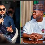 Senator Natasha Akpoti-Uduaghan and Former Kogi State Governor, Alhaji Yahaya Adoza Bello