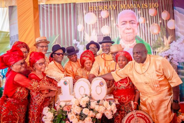 Oborevwori Extols Centenarian, Esther Ahon, Celebrates Her Virtues, Enduring Legacy