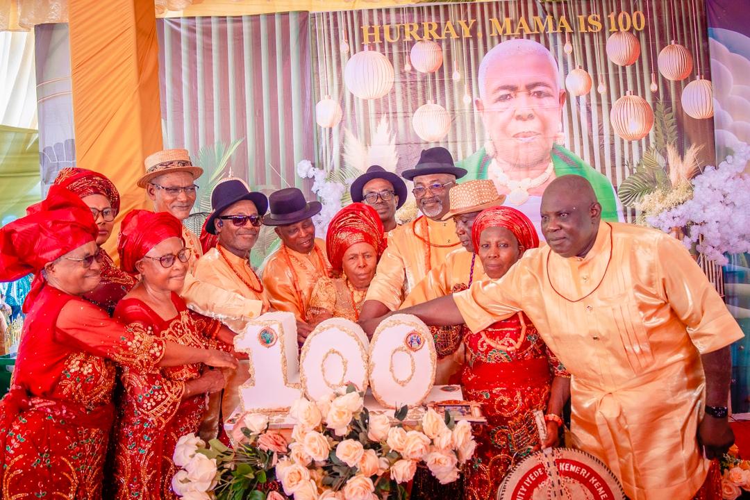 Oborevwori Extols Centenarian, Esther Ahon, Celebrates Her Virtues, Enduring Legacy