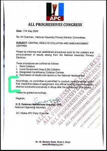 APC document 
