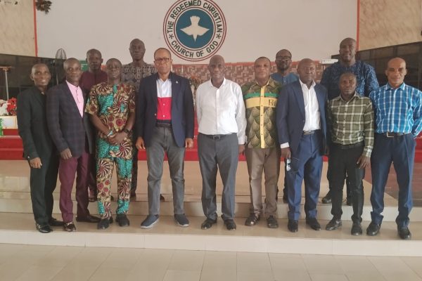 RCCG RMF National Coordinator Inaugurates Kogi Region 24 Executives, Urges Men to Build Godly Homes