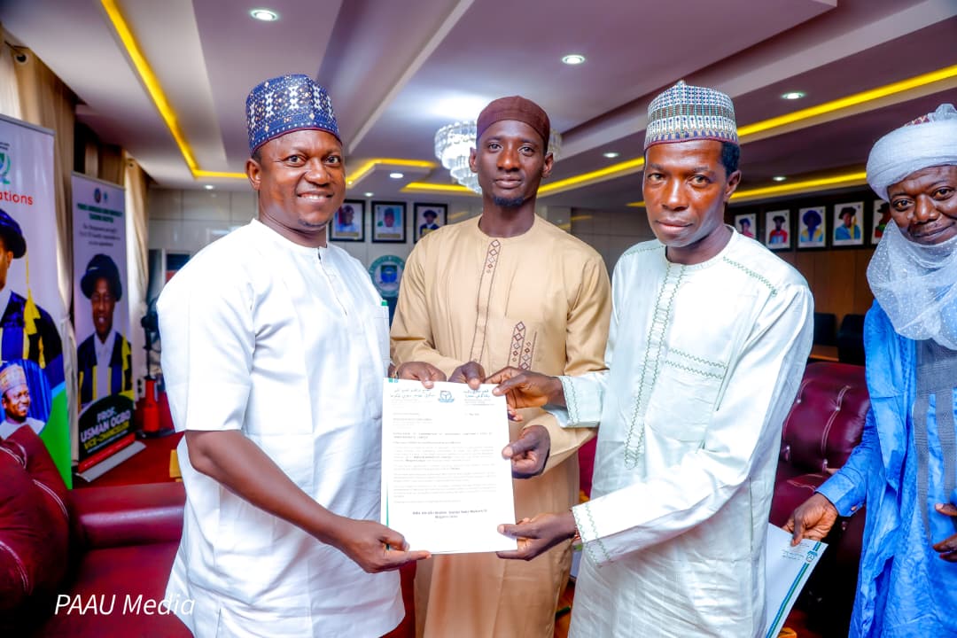 Maigari of Lokoja Honours PAAU VC, Prof. Salisu Usman, With Traditional Title