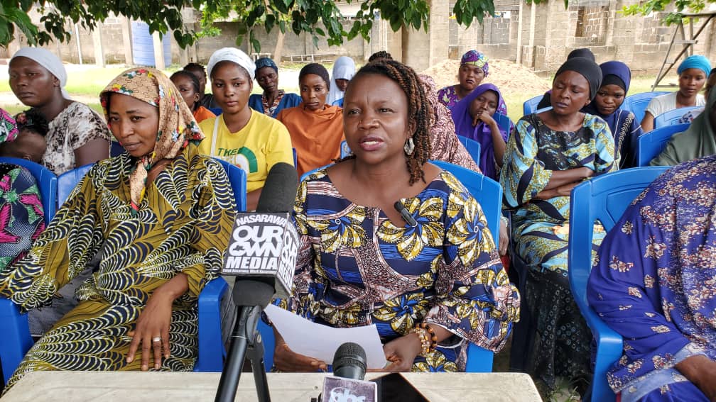 Female supporters of aspirant, Angela Bako Ayas.
