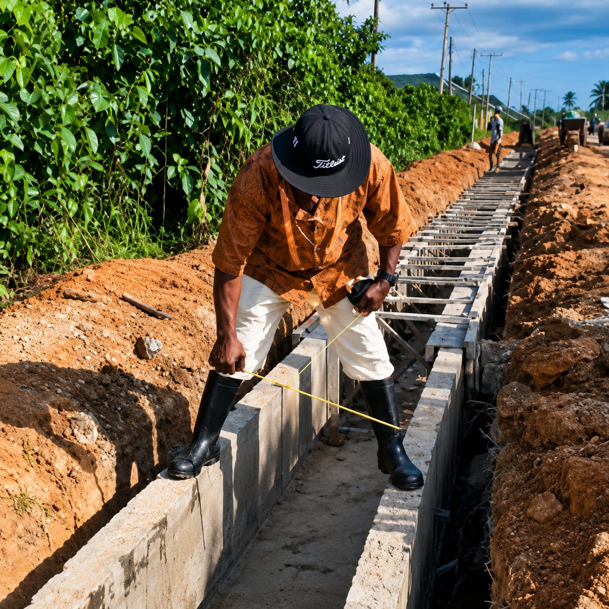 Izeze Inspects Imode Road Project, Hails Oborevwori’s Infrastructure Drive in Delta