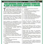 PAAU Promotes Eight to Professors, Seventeen to Readers