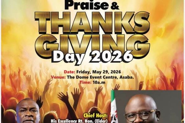 Oborevwori’s 3rd Anniversary: Delta to Hold Statewide Praise, Thanksgiving Service Friday