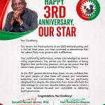 Labour Party Celebrates Gov. Alex Otti on Third Anniversary in Office