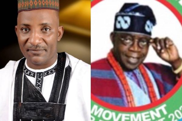 Kogi State SWAGA/NCA Coordinator, Prince Micheal Ojotule and President Bola Tinubu