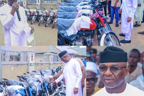 Nasarawa Lawmaker, Daniel Ogazi Distributes 20 Motorcycles to Constituents