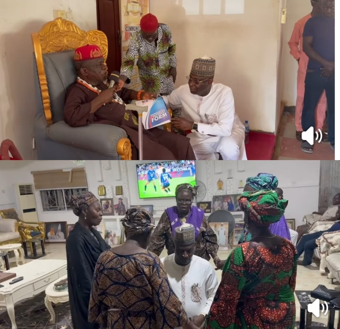 Charity Begins at Home: Kogi West APC Senatorial Hopeful Tajudeen Bisimillahi Receives Royal Blessings, Secures Grassroots Endorsement