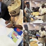 Kogi West 2027: Senate Hopeful Tajudeen Bisimillahi Submits Nomination Forms at APC Secretariat