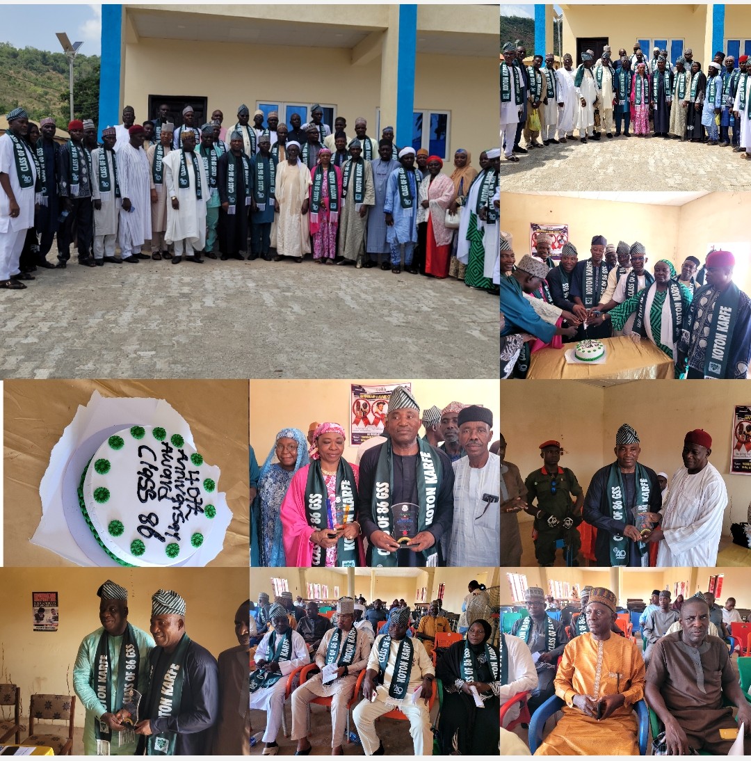 GSS Koton-Karfe ’86 Alumni Celebrate 40th Anniversary, Honour Distinguished Members