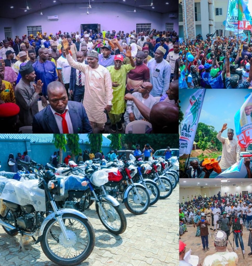APC Primaries: Nasarawa Speaker Canvasses Votes for Reps Seat, Backs Tinubu, Wadada, Holds Rallies in Three LGAs