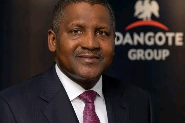 President and Chief Executive of the Dangote Group, Aliko Dangote