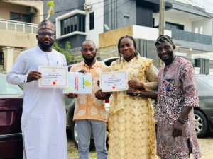 Yakubu Atiku Abdulrahman and some party's chiefatins 