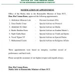 FCT Minister’s Media Aide, Usman Rano, Announces New Appointments to Strengthen Office Operations