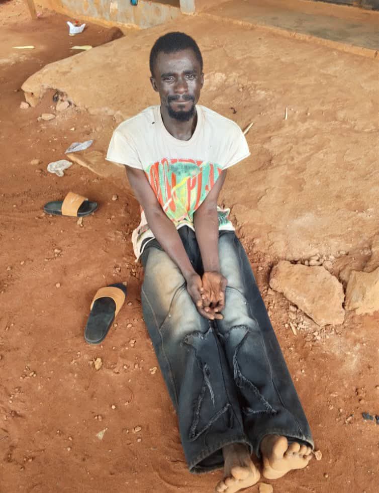 A suspected cultist, Adejo Elisha Ojonimi