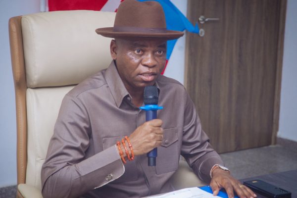 Executive Chairman of Ughelli North LGA of Delta State, Olorogun (Barr.) Jaro Movudu Gbo