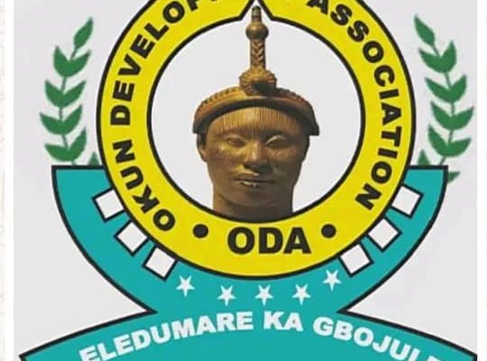 President-General of the Okun Development Association (ODA), Ambassador Akenson Rotimi