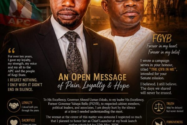 An Open Message of Pain, Loyalty, Forgiveness, and Hope