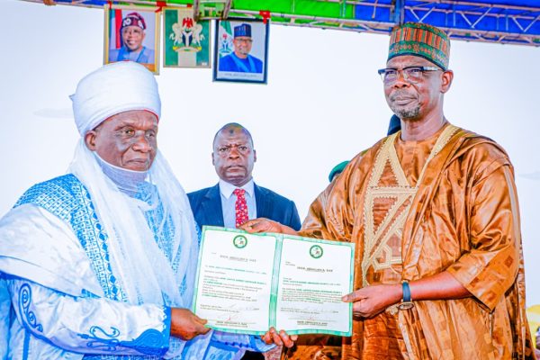 Aren Eggon of Eggon Nation, Justice Ahmed Ubangari Alaku (Rtd) and Governor Abdullahi Sule