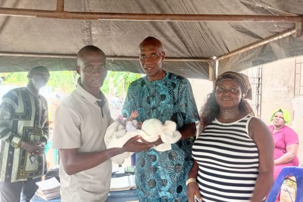 Celebration Galore as Ogheneakpobo Family Dedicates Newborn Child in Grand Style