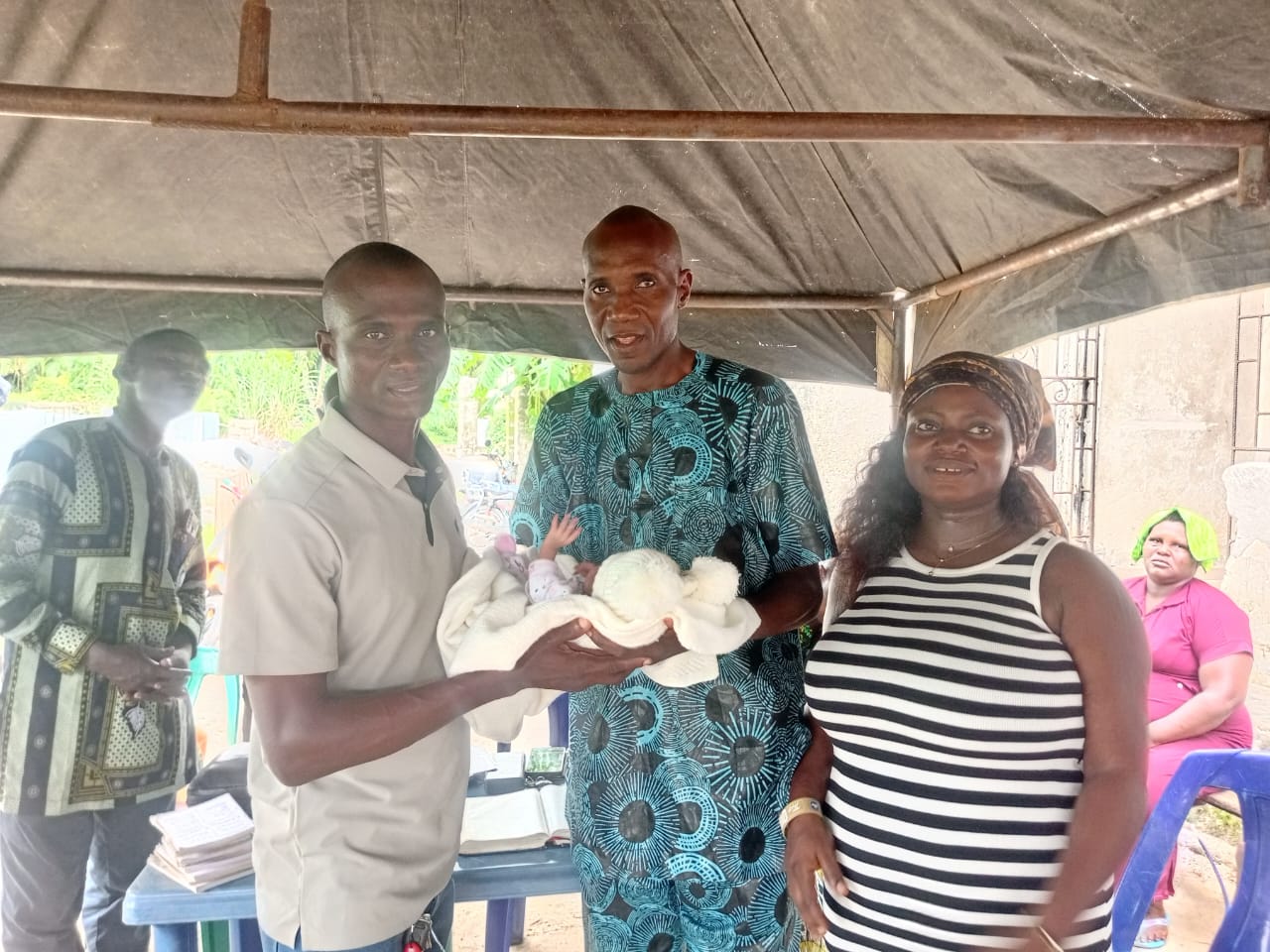 Celebration Galore as Ogheneakpobo Family Dedicates Newborn Child in Grand Style
