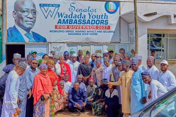 Nasarawa Youth Coalition for Wadada in group photograph
