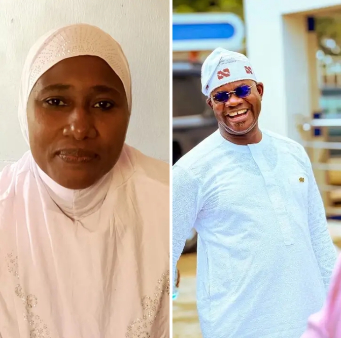 Vice Chairman of Bassa Local Government Area of Kogi State, Hon. Aisha Idris Aliyu and former Governor of Kogi State, Yahaya Adoza Bello