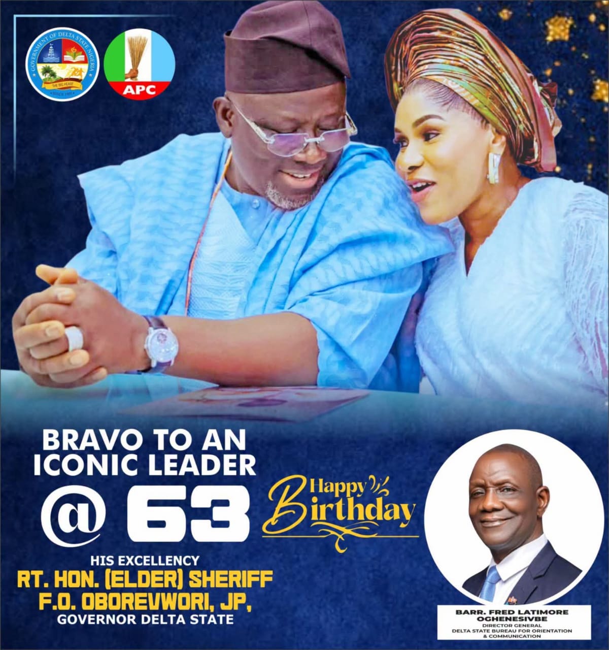 At 63: Oborevwori, an iconic leader with immeasurable foresight — Bureau Chief