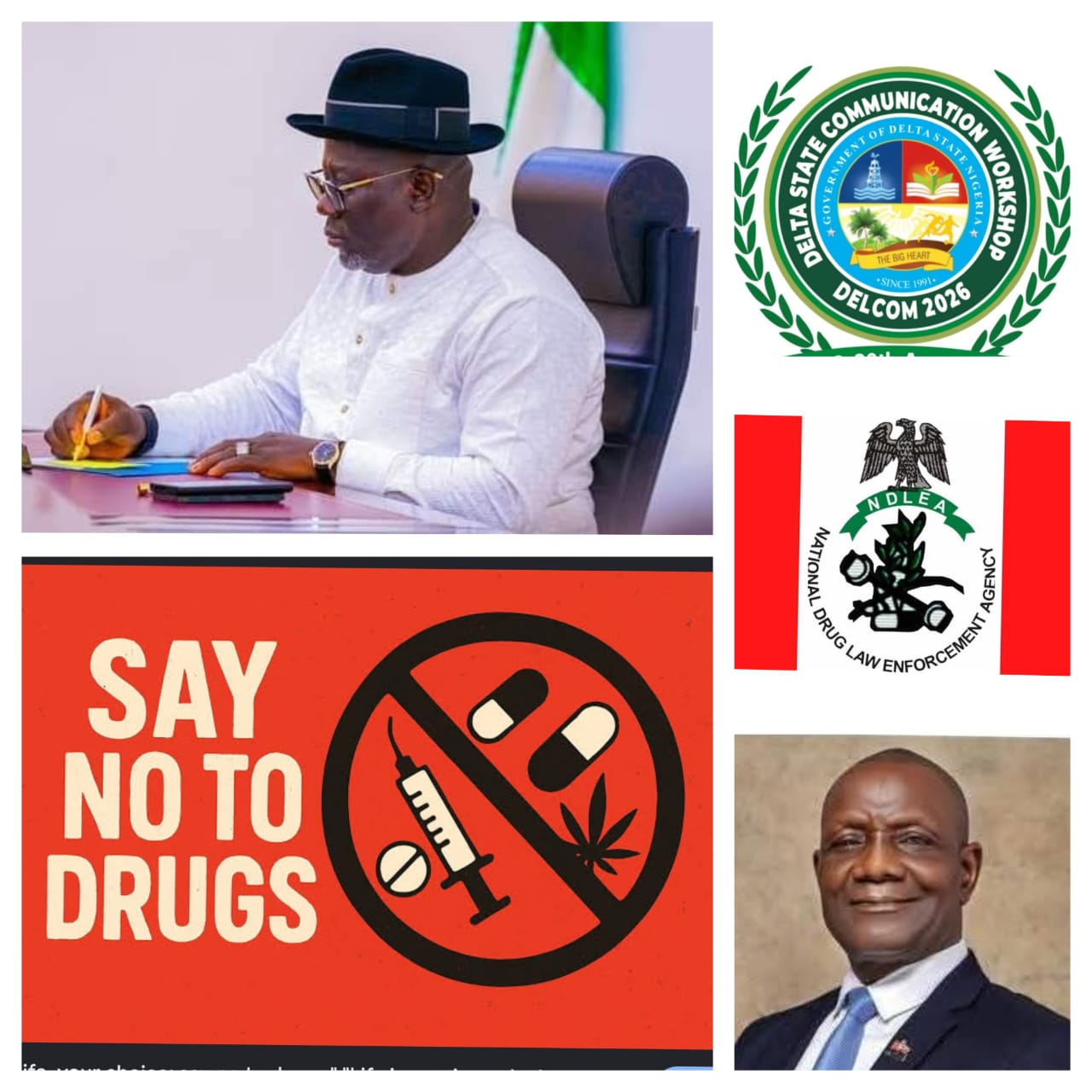 Oborevwori Approves DELCOM 7th Edition, Drug Free Delta Campaign Phase 2 - Bureau DG
