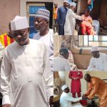 Former Nasarawa Speaker Balarabe Visits Umaisha, Condoles Alhaji Suleiman Baba Over Wife's Demise