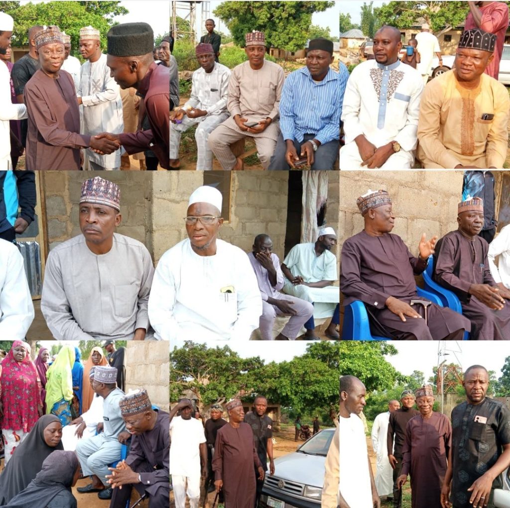 Demise of Alhaji Hussaini Idagi: Former Nasarawa Speaker Balarabe Visits Dausu Community to Condole Family, Residents