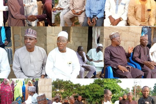Demise of Alhaji Hussaini Idagi: Former Nasarawa Speaker Balarabe Visits Dausu Community to Condole Family, Residents