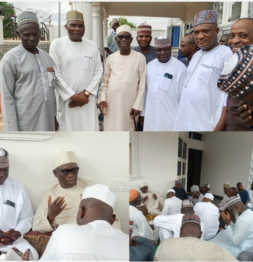 Former Nasarawa Speaker Balarabe Visits Toto, Condoles Family of Late Jibrin Ndagi, Talban Toto