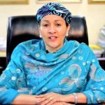 Amina Jane Mohammed, GCON, a Nigerian-British diplomat and politician who serves as the Deputy Secretary-General of the United Nations. She previously served as Nigeria’s Minister of Environment from 2015 to 2016 and was recognized with the GCON national honour in Nigeria
