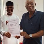 Hon. Daniel Ogah Ogazi and Rt. Hon. Ibrahim Balarabe Abdullahi