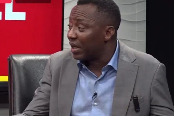 Human rights activist and presidential candidate Omoyele Sowore