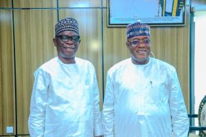 Two former Speakers of the Nasarawa State House of Assembly, Rt. Hon. Ibrahim Balarabe Abdullahi and Rt. Hon. Dr. Musa Ahmed Muhammed